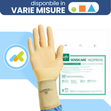 Guanti Chirurgici in Neoprene SensiCare | Sterili, Senza Lattice