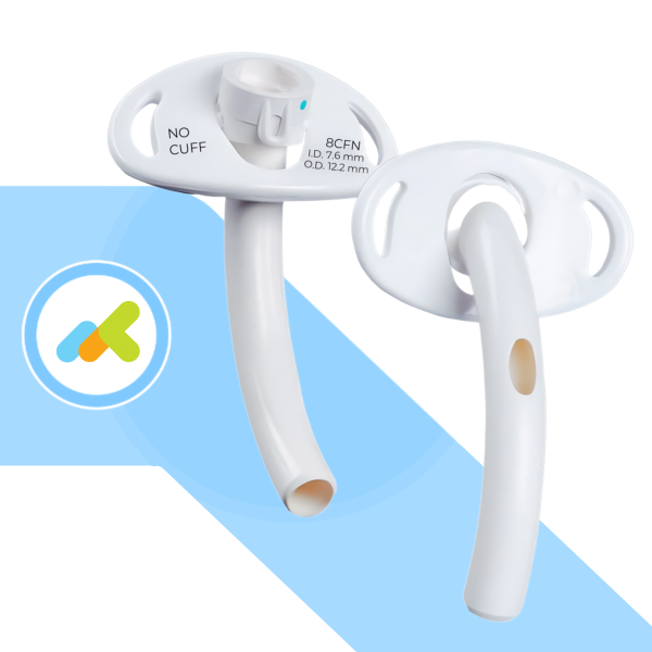 Shiley CFN cannula tracheostomica fenestrata non cuffiata con controcannula riutilizzabile