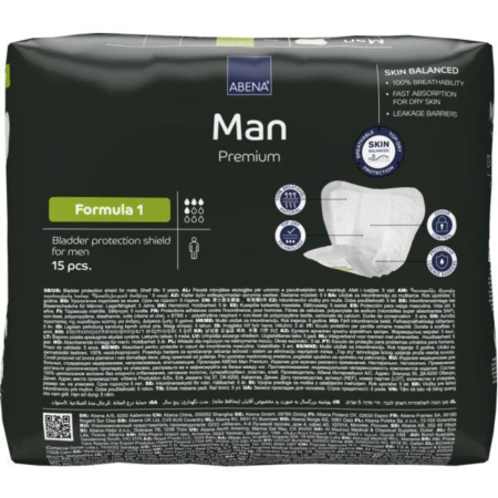 Abena Man Premium Formula 1 | Assorbenti Incontinenza Uomo