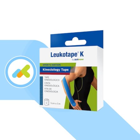 Tape Kinesiologico Leukotape K Actimove Sports Edition 5mtx5cm - 1 pezzo 2