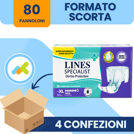 Lines Specialist Derma Protection Maxi 8 Gocce: Protezione Superiore per la Pelle 20 Pezzi