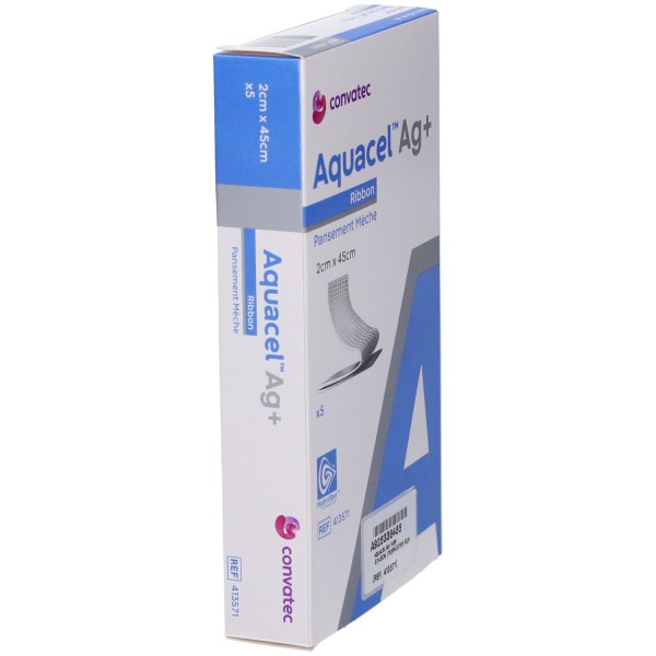 Aquacel Ag+ Extra 2x45cm | Medicazione Argento Convatec