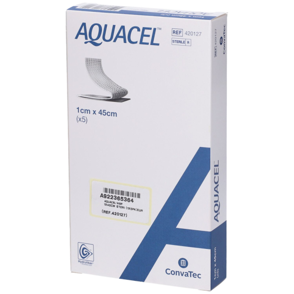 Aquacel eXTRA 1x45 cm | Medicazione Idrofibra ConvaTec
