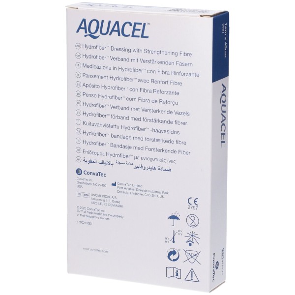 Aquacel eXTRA 1x45 cm | Medicazione Idrofibra ConvaTec