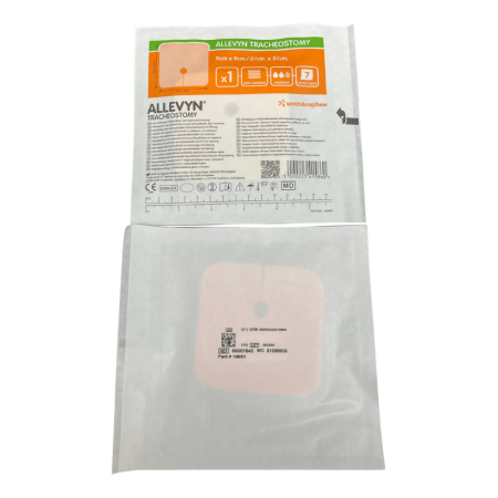 Allevyn Tracheostomy 9x9: Medicazione Idrocellulare non Adesiva per Tracheostomia 2