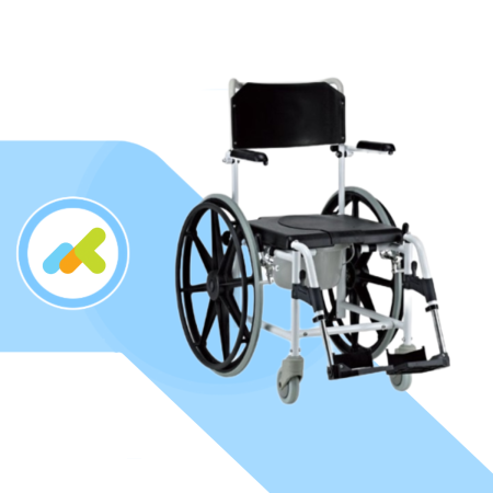 Termigea SE9: Carrozzina Doccia ad Autospinta Ergonomica