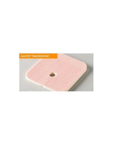 Allevyn Tracheostomy - Medicazione Idrocellulare Non Adesiva per Tracheostomia - 9 x 9 cm