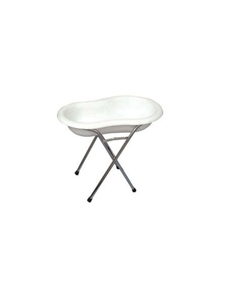 Bidet pieghevole portatile, gambe in metallo portata kg 110