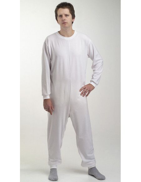 Pigiama geriatrico Adiggy manica lunga - 1 cerniera Pigiama geriatrico Adiggy manica lunga - 1 cerniera