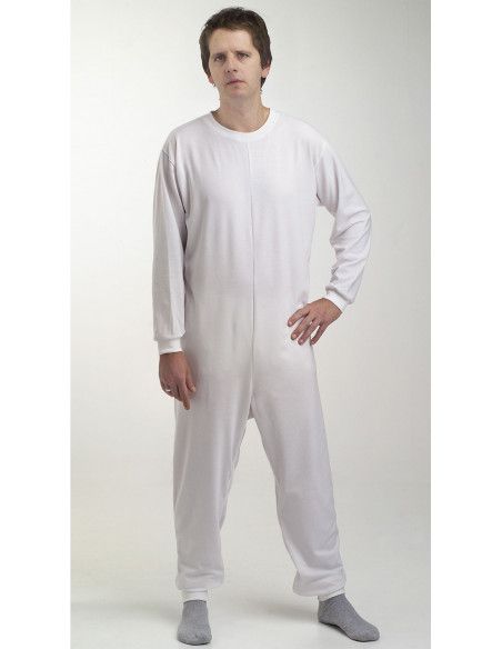 Pigiama geriatrico Adiggy manica corta - 1 cerniera Pigiama geriatrico Adiggy manica corta - 1 cerniera