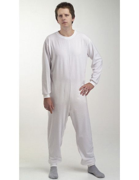 Pigiama geriatrico Adiggy manica lunga - 2 cerniere Pigiama geriatrico Adiggy manica lunga - 2 cerniere