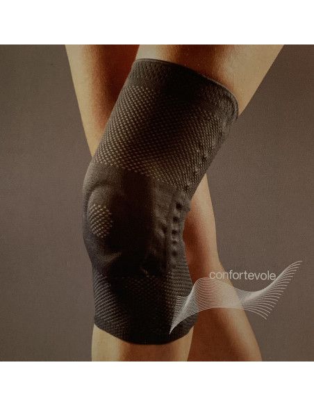 Genuwell04 ginocchiera semplice in maglia PR3-G1204