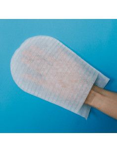Manosoap Manopola Saponata | Spugna Sagomata in TNT | Imbevuta con Sapone Neutro | 20 pezzi 2