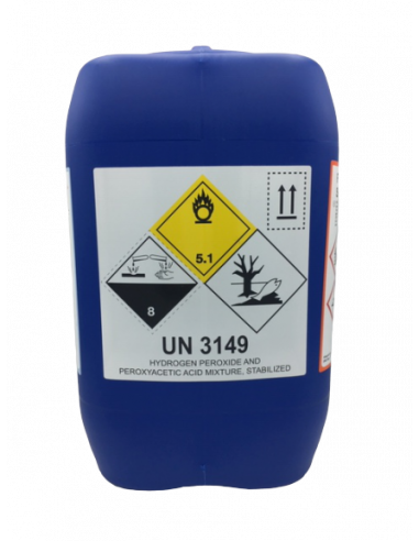 Five Super Sanitizzante - Disinfettante Acido - Fortemente Ossidante - Non Schiumogeno - 10 Kg