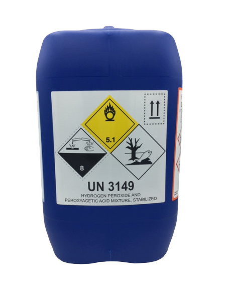 Five Super Sanitizzante - Disinfettante Acido - Fortemente Ossidante - Non Schiumogeno - 10 Kg