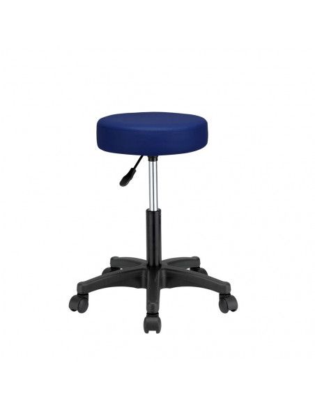 Sgabello ad altezza variabile su ruote