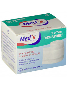 MED'S Medicazione Adesiva in Striscia 1m x 7cm