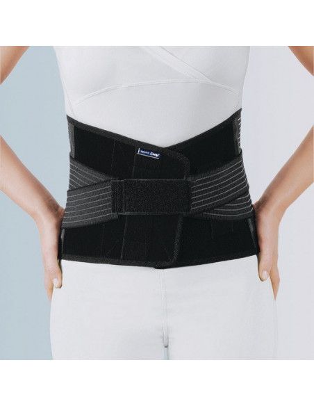 Fgp Corsetto elastico lombare in millerighe con tiranti CRM 950