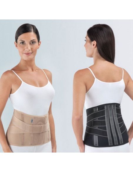 Fgp Corsetto dorsale elastico in-cross ecrù INC 101