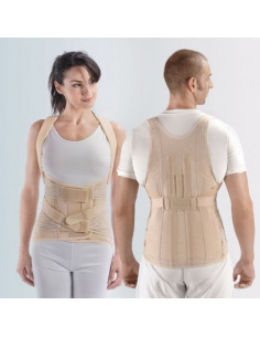 Fgp Dorsofixò corsetto donna semirigido dorso-lombare con spallacci  DFD-210