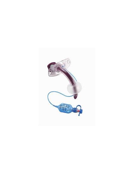Cannula tracheostomica Portex Blue line ultra soft seal cuffiata, non finestrata. Misura 7,5