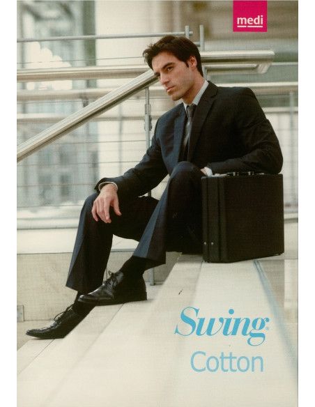 Medi Swing gambaletto uomo in cotone 18 mmHg