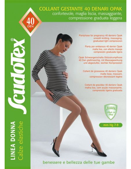 Collant gestante 40 denari Opak