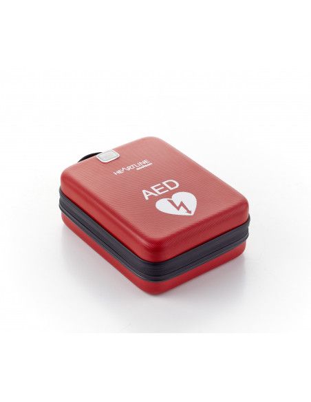 Defibrillatore Semi-Automatico Esterno Aselsan Heartline AED con accessori e borsa