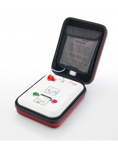 Defibrillatore Semi-Automatico Esterno Aselsan Heartline AED con accessori e borsa