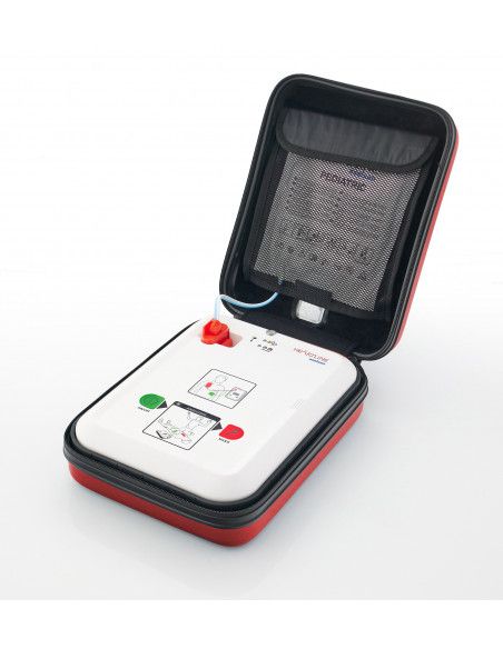 Defibrillatore Semi-Automatico Esterno Aselsan Heartline AED con accessori e borsa