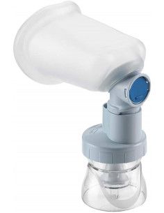 Nebula Spacer ampolla nebulizzatrice con maschera buccale volumetrica per aerosolterapia 2