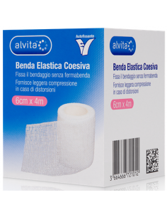 Alvita benda elastica coesiva 6cm x 4m 2