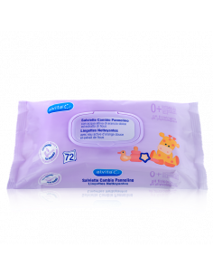 Salviette Detergenti cambio pannolino Alvita 72pz 2