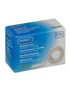 Cerotto microporoso rocchetto Alvita 2,5cm x 5m 1pz
