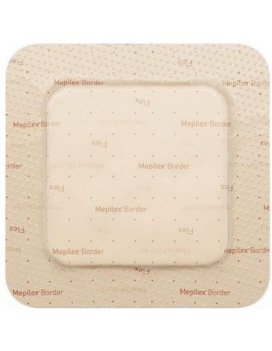 Mepilex Border Flex 10x10 | Medicazione in Schiuma di Poliuretano | Massima Adesione e Comfort | 5 pezzi