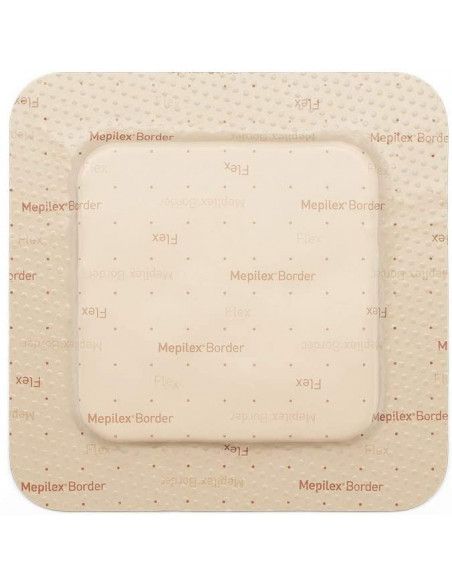 Mepilex Border Flex 10x10 | Medicazione in Schiuma di Poliuretano | Massima Adesione e Comfort | 5 pezzi Mepilex Border Flex 10x10 | Medicazione in Schiuma di Poliuretano | Massima Adesione e Comfort | 5 pezzi