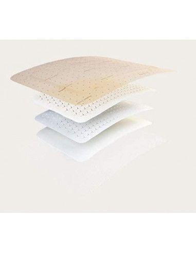 Mepilex Border Flex 10x10 | Medicazione in Schiuma di Poliuretano | Massima Adesione e Comfort | 5 pezzi