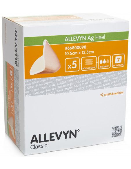 Allevyn Ag Heel Medicazione non adesiva Idrocellulare 10,5x13,5 1pz