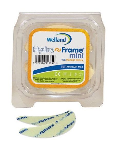 Welland HydroFrame Mini lunette in idrocolloide con Miele di Manuka 30pz