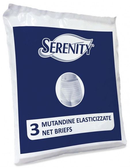 Serenity mutandine elasticizzate di fissaggio 3pz