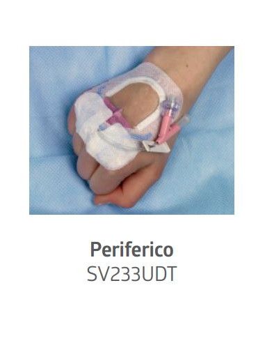 Sorbaview® Shield Medicazione e sistema di fissaggio integrato Periferico 6,7X7,1 cm