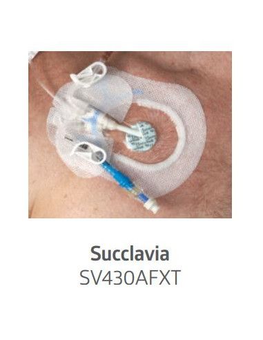 Sorbaview® Shield Medicazione e sistema di fissaggio integrato Contour 9,5X11,8 cm con finestra