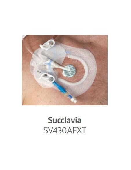 Sorbaview® Shield Medicazione e sistema di fissaggio integrato Contour 9,5X11,8 cm con finestra