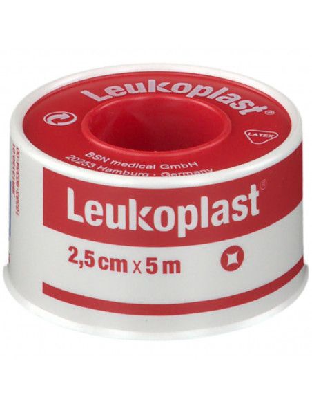 Leukoplast Cerotto su rocchetto 2,5cm x 5m Leukoplast Cerotto su rocchetto 2,5cm x 5m