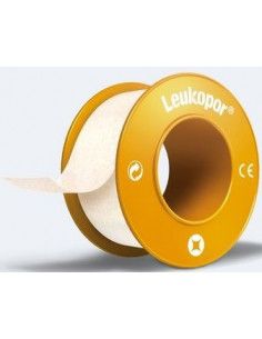 Leukopor Cerotto di fissaggio in TNT 2,5x9,2 12pz 2
