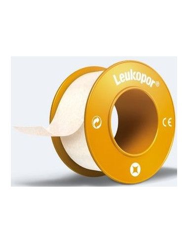 Leukopor Cerotto di fissaggio in TNT 2,5x9,2 12pz
