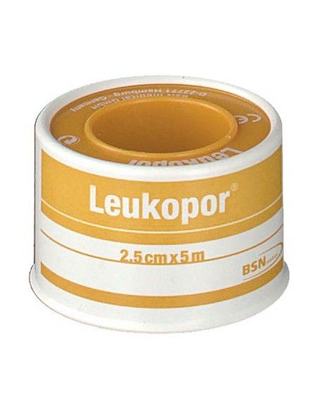 Leukopor cerotto in TNT su rocchetto 2,5cm x 5m Leukopor cerotto in TNT su rocchetto 2,5cm x 5m