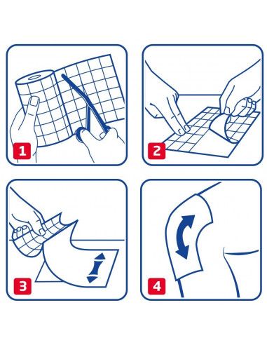 Leukoplast Fixomull Stretch Garza Autoadesiva 2m x 10cm