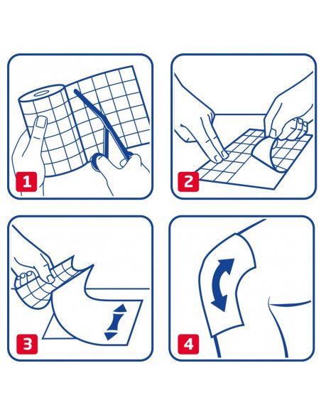 Leukoplast Fixomull Stretch Garza Autoadesiva 2m x 10cm
