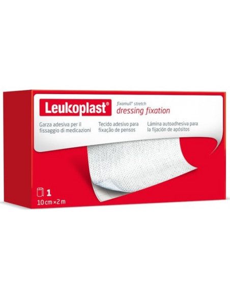 Leukoplast Fixomull Stretch Garza Autoadesiva 2m x 10cm